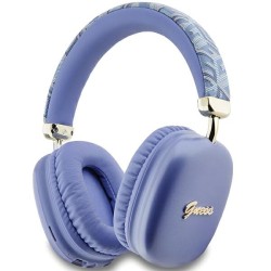 Guess GCube Metallic Script Logo Headphones - Purple Guess GCube Metallic Script Logo Headphones - Purple