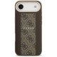 Guess 4G Stripe MagSafe case for iPhone Air - brown