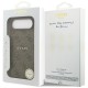 Guess 4G Ring Classic Logo MagSafe Case for iPhone 17 Air - Brown