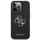 Guess Saffiano 4G Metal Logo case for iPhone 13 Pro / 13 6.1" - black