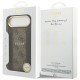 Guess 4G Stripe MagSafe case for iPhone Air - brown