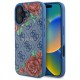 Guess GUHMP16SP4ROPEMCB iPhone 16 6.1" blue/blue hardcase 4G Flowers Print MagSafe Guess GUHMP16SP4ROPEMCB iPhone 16 6.1" blue/blue hardcase 4G Flowers Print MagSafe