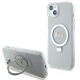 Guess GUHMP15MHRSGSD iPhone 15 Plus / 14 Plus 6.7" transparent/transparent hardcase Ring Stand Script Glitter MagSafe Guess GUHMP15MHRSGSD iPhone 15 Plus / 14 Plus 6.7" transparent/transparent hardcase Ring Stand Script Glitter MagSafe