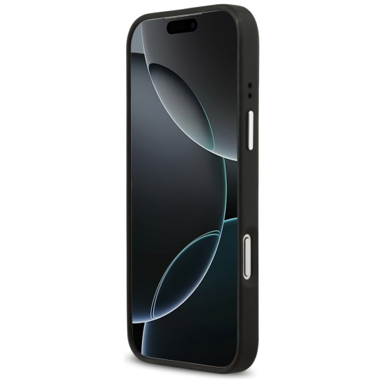 Guess Grained Big 4G Classic Logo case for iPhone 17 Pro Max - black Guess Grained Big 4G Classic Logo case for iPhone 17 Pro Max - black