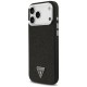 Guess Glitter Triangle Logo MagSafe Case for iPhone 17 Pro Max - Black