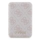 Guess Powerbank inductive 15W GUPB5FP4EMGP 5000mAh pink/pink 4G Leather Metal Logo MagSafe Guess Powerbank inductive 15W GUPB5FP4EMGP 5000mAh pink/pink 4G Leather Metal Logo MagSafe