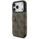 Guess Book 4G Metal Logo Case for iPhone 17 Pro - Brown Guess Book 4G Metal Logo Case for iPhone 17 Pro - Brown