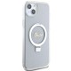 Guess GUHMP15MHRSGSD iPhone 15 Plus / 14 Plus 6.7" transparent/transparent hardcase Ring Stand Script Glitter MagSafe Guess GUHMP15MHRSGSD iPhone 15 Plus / 14 Plus 6.7" transparent/transparent hardcase Ring Stand Script Glitter MagSafe