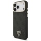 Guess 4G Triangle Logo MagSafe Case for iPhone 17 Pro Max - Black and Gold Guess 4G Triangle Logo MagSafe Case for iPhone 17 Pro Max - Black and Gold