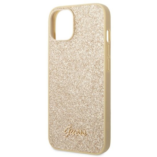 Guess GUHCP14SHGGSHD iPhone 14 6.1" gold/gold hard case Glitter Script Guess GUHCP14SHGGSHD iPhone 14 6.1" gold/gold hard case Glitter Script