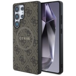 Guess Leather 4G Colored Ring Classic Logo MagSafe Case Samsung Galaxy S25 Ultra brown Guess Leather 4G Colored Ring Classic Logo MagSafe Case Samsung Galaxy S25 Ultra brown