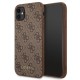 Guess 4G Metal Gold Logo Case for iPhone 11 / Xr 6.1" - Brown Guess 4G Metal Gold Logo Case for iPhone 11 / Xr 6.1" - Brown