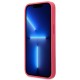 Guess Saffiano 4G Small Metal Logo case for iPhone 13 Pro / 13 - pink