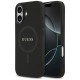 Guess Saffiano Classic Logo MagSafe case for iPhone 17 - black Guess Saffiano Classic Logo MagSafe case for iPhone 17 - black