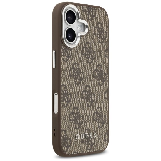 Guess 4G Classic Logo MagSafe case for iPhone 17 - brown