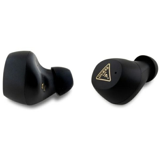 Guess Bluetooth headphones GUTWSPGTSPSB TWS + docking station blue/blue Grained Classic Logo Guess Bluetooth headphones GUTWSPGTSPSB TWS + docking station blue/blue Grained Classic Logo