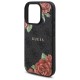 Guess GUHMP16XP4ROPEMCK iPhone 16 Pro Max 6.9" black/black hardcase 4G Flowers Print MagSafe