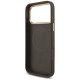 Guess 4G Triangle Logo MagSafe Case for iPhone 17 Pro Max - Brown &amp;amp; Gold