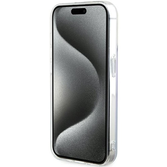 Guess GUHMP15LHITSU iPhone 15 Pro 6.1" purple/purple hardcase IML Iridescent MagSafe Guess GUHMP15LHITSU iPhone 15 Pro 6.1" purple/purple hardcase IML Iridescent MagSafe
