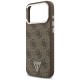 Guess 4G Triangle Logo MagSafe case for iPhone 17 Pro Max - brown