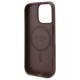 Guess GUHMP16XP4ROPEMCW iPhone 16 Pro Max 6.9" brown/brown hardcase 4G Flowers Print MagSafe Guess GUHMP16XP4ROPEMCW iPhone 16 Pro Max 6.9" brown/brown hardcase 4G Flowers Print MagSafe