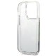Guess Flower Liquid Glitter case for iPhone 14 Pro Max - blue