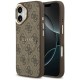Guess 4G PU Classic Logo MagSafe Case for iPhone 17 - Brown