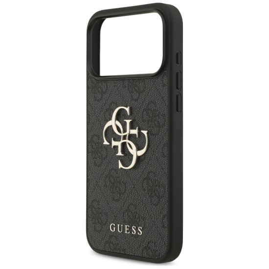 Guess 4G Big Logo Case for iPhone 17 Pro Max - Black