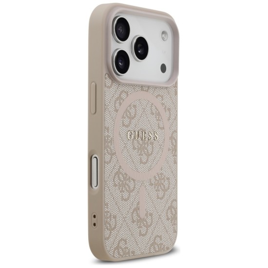 Guess 4G Ring Classic Logo MagSafe Case for iPhone 17 Pro - Pink Guess 4G Ring Classic Logo MagSafe Case for iPhone 17 Pro - Pink