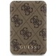 Guess Powerbank inductive 15W GUPB5FP4EMGW 5000mAh brown/brown 4G Leather Metal Logo MagSafe Guess Powerbank inductive 15W GUPB5FP4EMGW 5000mAh brown/brown 4G Leather Metal Logo MagSafe