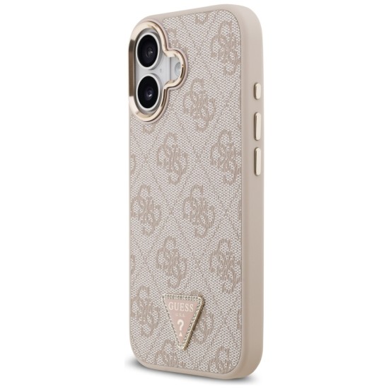 Guess 4G Triangle Logo MagSafe Case for iPhone 17 - Rose Gold Guess 4G Triangle Logo MagSafe Case for iPhone 17 - Rose Gold