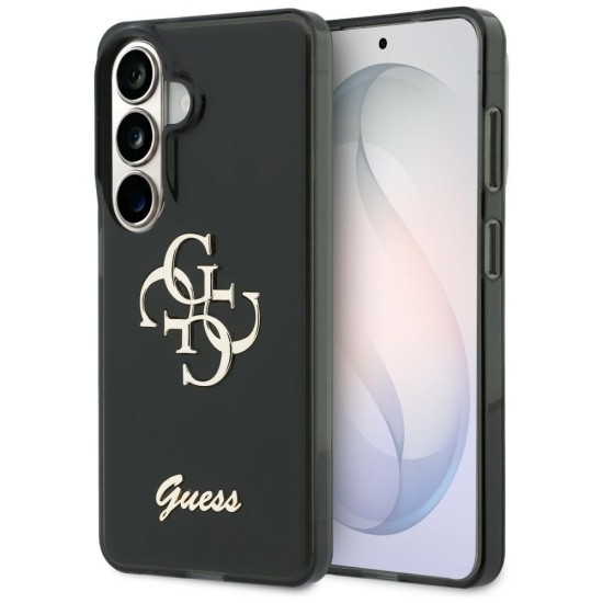 Guess IML Big Metal 4G Script case for Samsung Galaxy S26 - black Guess IML Big Metal 4G Script case for Samsung Galaxy S26 - black