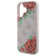 Guess GUHMP16SP4ROPEMCP iPhone 16 6.1" pink/pink hardcase 4G Flowers Print MagSafe Guess GUHMP16SP4ROPEMCP iPhone 16 6.1" pink/pink hardcase 4G Flowers Print MagSafe