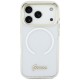 Guess IML Gradient Script Metal MagSafe Case for iPhone Air - White Guess IML Gradient Script Metal MagSafe Case for iPhone Air - White