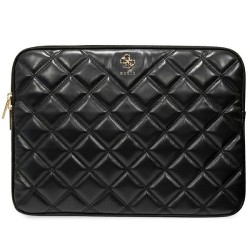 Guess Quilted 4G cover for a 14" laptop - black Guess Quilted 4G cover for a 14" laptop - black