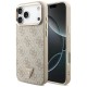 Guess 4G Triangle Logo MagSafe Case for iPhone 17 Pro Max - Rose Gold