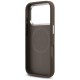 Guess 4G Classic Logo MagSafe case for iPhone 17 Pro - brown