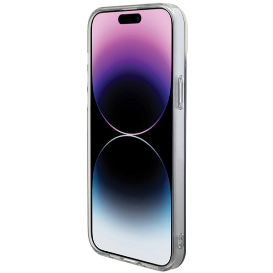 Guess IML Iridescent MagSafe case for iPhone 15 Pro Max 6.7" - multicolor