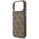 Guess 4G PU Classic Logo MagSafe Case for iPhone 17 Pro Max - Brown Guess 4G PU Classic Logo MagSafe Case for iPhone 17 Pro Max - Brown