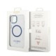 Guess Metal Outline MagSafe case for iPhone 14 Plus - blue Guess Metal Outline MagSafe case for iPhone 14 Plus - blue
