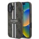 Guess 4G Printed Stripes MagSafe iPhone 16 Plus Case - Brown Guess 4G Printed Stripes MagSafe iPhone 16 Plus Case - Brown