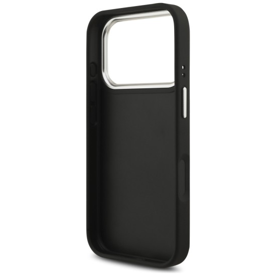 Guess Grained Big 4G Classic Logo case for iPhone 17 Pro - black Guess Grained Big 4G Classic Logo case for iPhone 17 Pro - black
