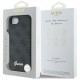 Guess 4G Script Logo MagSafe case for iPhone 16e - black