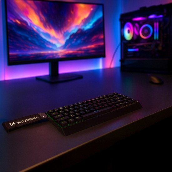Wozinsky WKGP-1165 Mechanical Gaming Keyboard with RGB Backlight - Black Wozinsky WKGP-1165 Mechanical Gaming Keyboard with RGB Backlight - Black