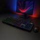 Wozinsky WKG-200 RGB Membrane Gaming Keyboard with Scroll Wheel - Black Wozinsky WKG-200 RGB Membrane Gaming Keyboard with Scroll Wheel - Black