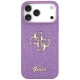Guess Fixed Glitter Big 4G case for iPhone 17 Pro Max - purple Guess Fixed Glitter Big 4G case for iPhone 17 Pro Max - purple