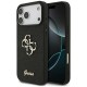 Guess Fixed Glitter Big 4G case for iPhone 17 Pro Max - black