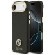 Guess Grained Strass Logo MagSafe case for iPhone Air - black Guess Grained Strass Logo MagSafe case for iPhone Air - black