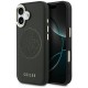 Guess Perforated 4G MagSafe case for iPhone 17 - black Guess Perforated 4G MagSafe case for iPhone 17 - black