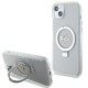 Guess GUHMP15MHRSGSD iPhone 15 Plus / 14 Plus 6.7" transparent/transparent hardcase Ring Stand Script Glitter MagSafe Guess GUHMP15MHRSGSD iPhone 15 Plus / 14 Plus 6.7" transparent/transparent hardcase Ring Stand Script Glitter MagSafe